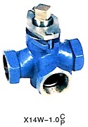 Internal thread plug valve