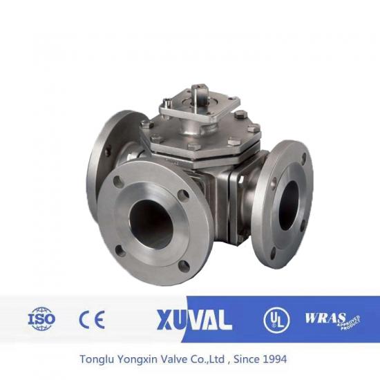 3 way ball valve stainless steel