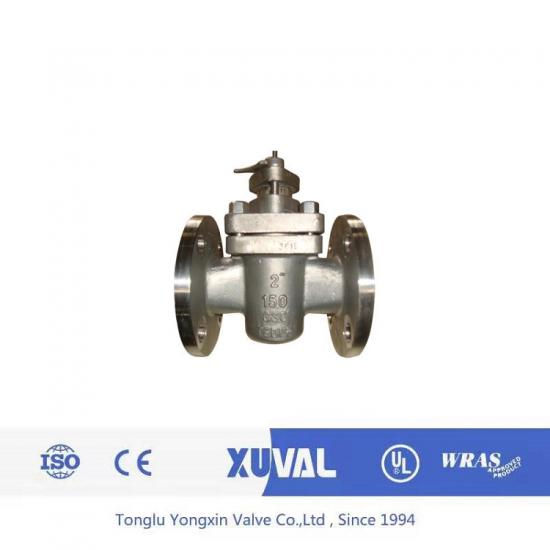 Stainless steel plug valve