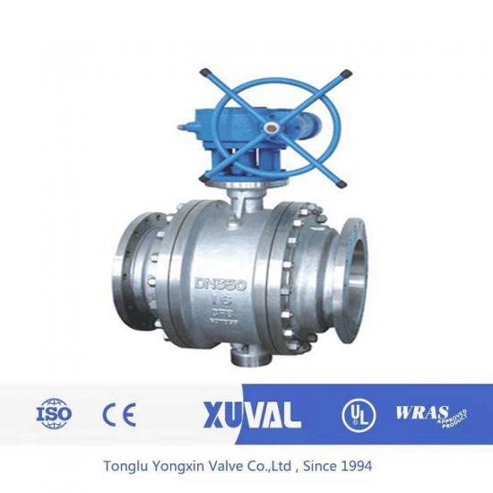 PN16 hard seal fixed ball valve