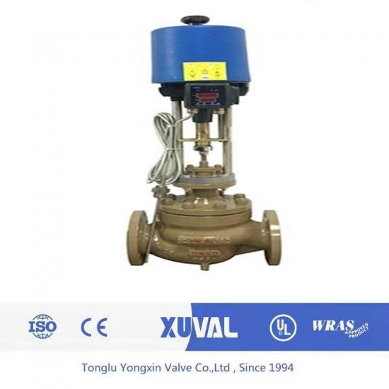 Cast iron temperature self regulating valve