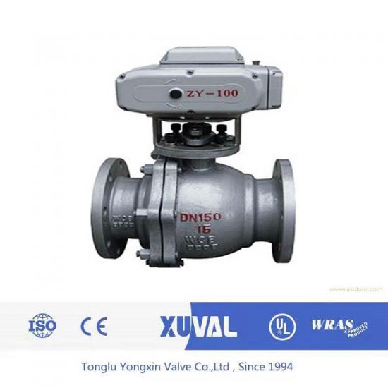 Carbon steel electric O-type shut off valve