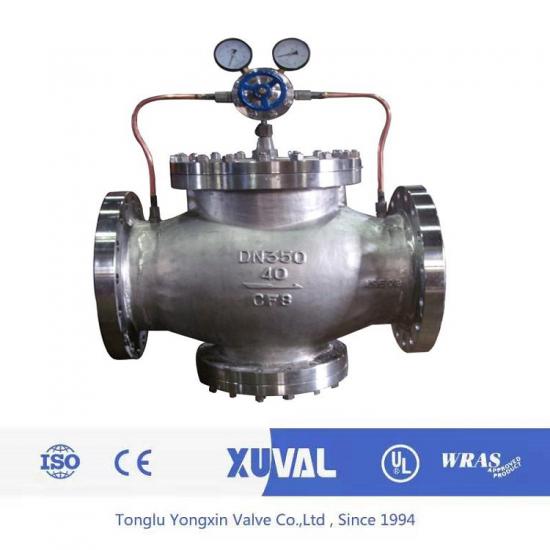 Carbon steel gas pressure reducing valve