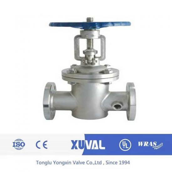 Stainless steel insulated gate valve