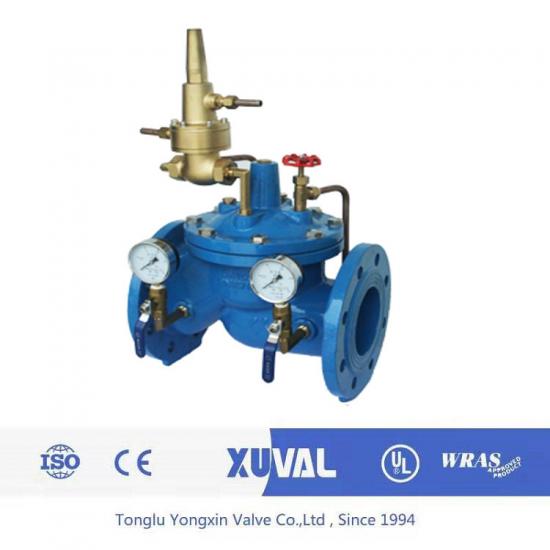 Differential pressure bypass balance valve