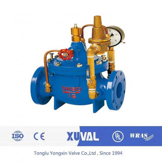Differential pressure bypass balance valve