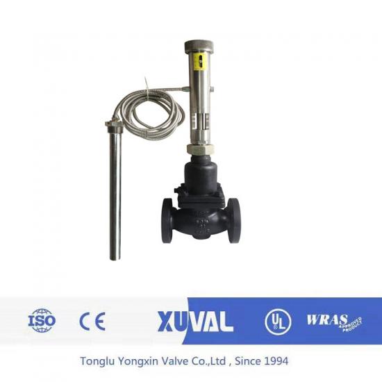 Self-operated temperature control valve