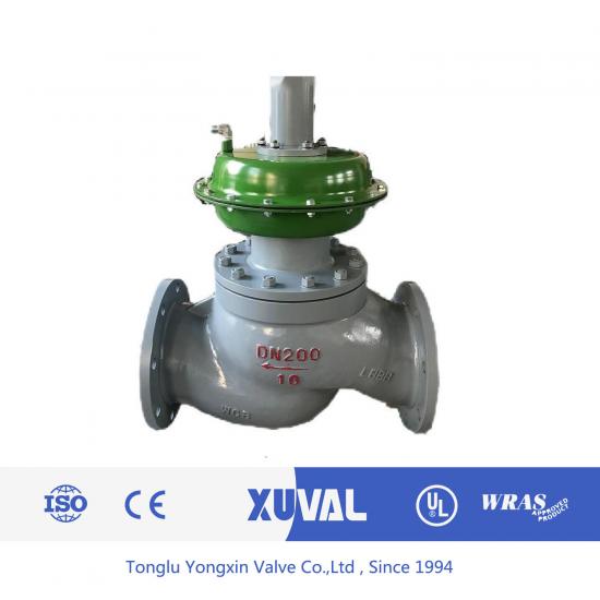 Large diameter nitrogen relief valve