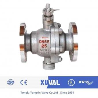 Metal hard sealed ball valve